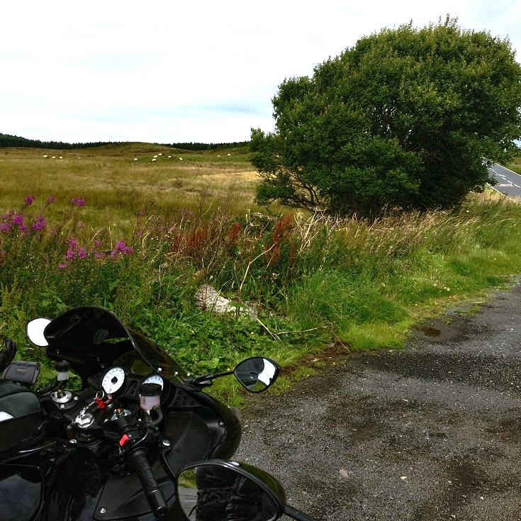 Reise durch Schottland mit Motorrad