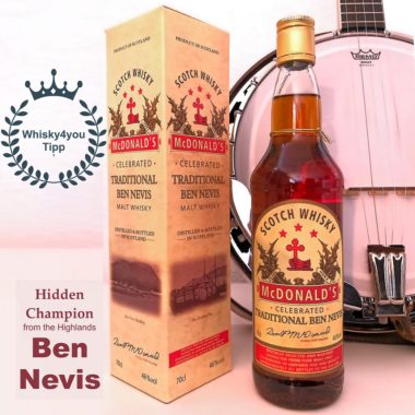 Ben Nevis Traditional Single Malt, Hidden Champion mit Banjo