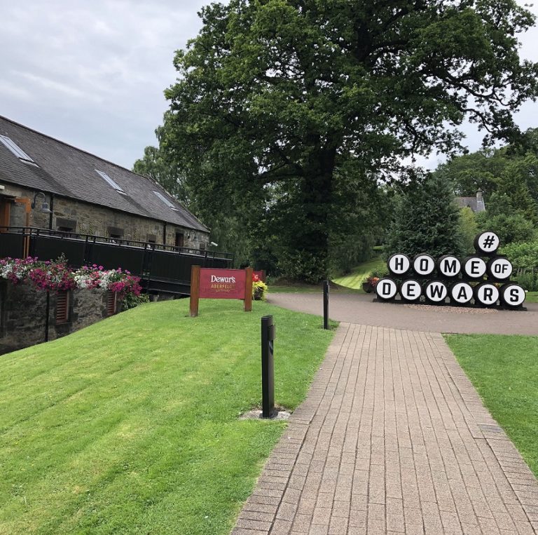 Aberfeldy Distillery Dewars Home